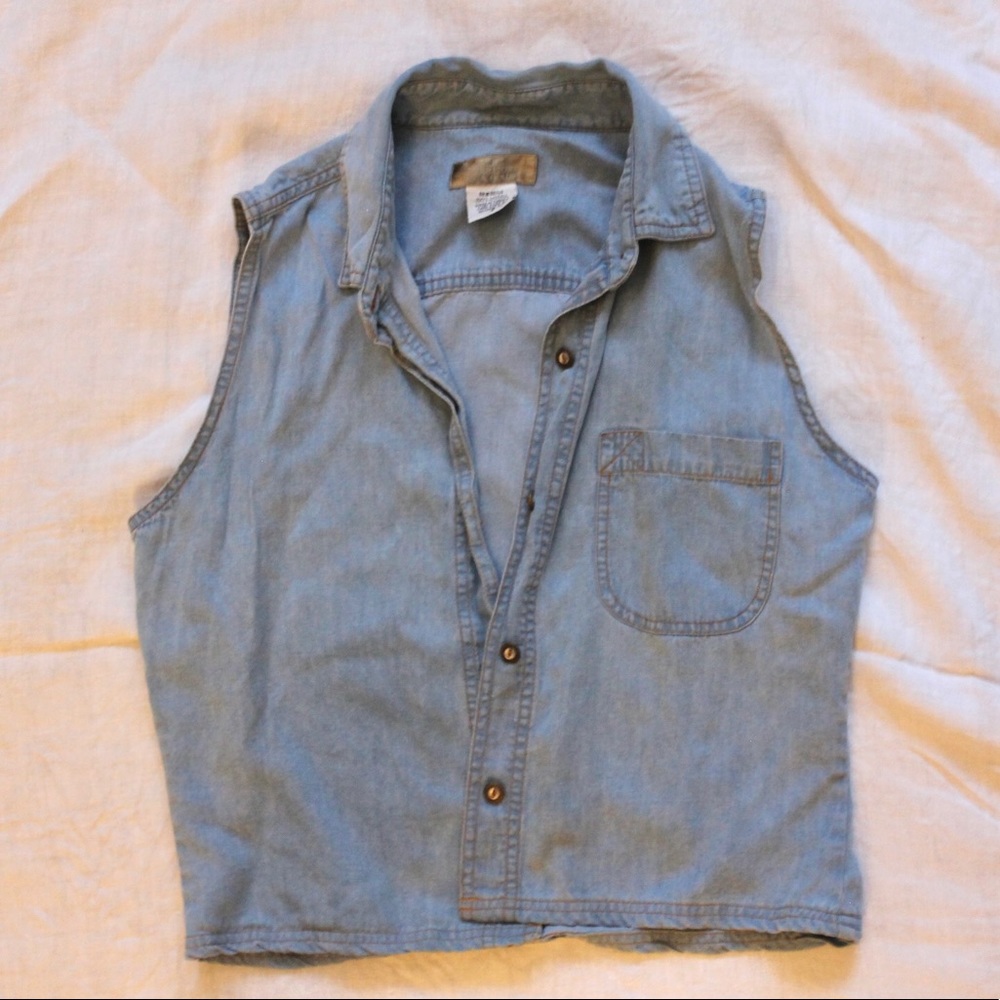 Light Denim Vest